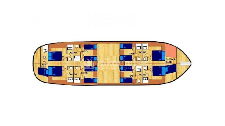 3960 YACHT VESTA SEVİL Luxury Yacht